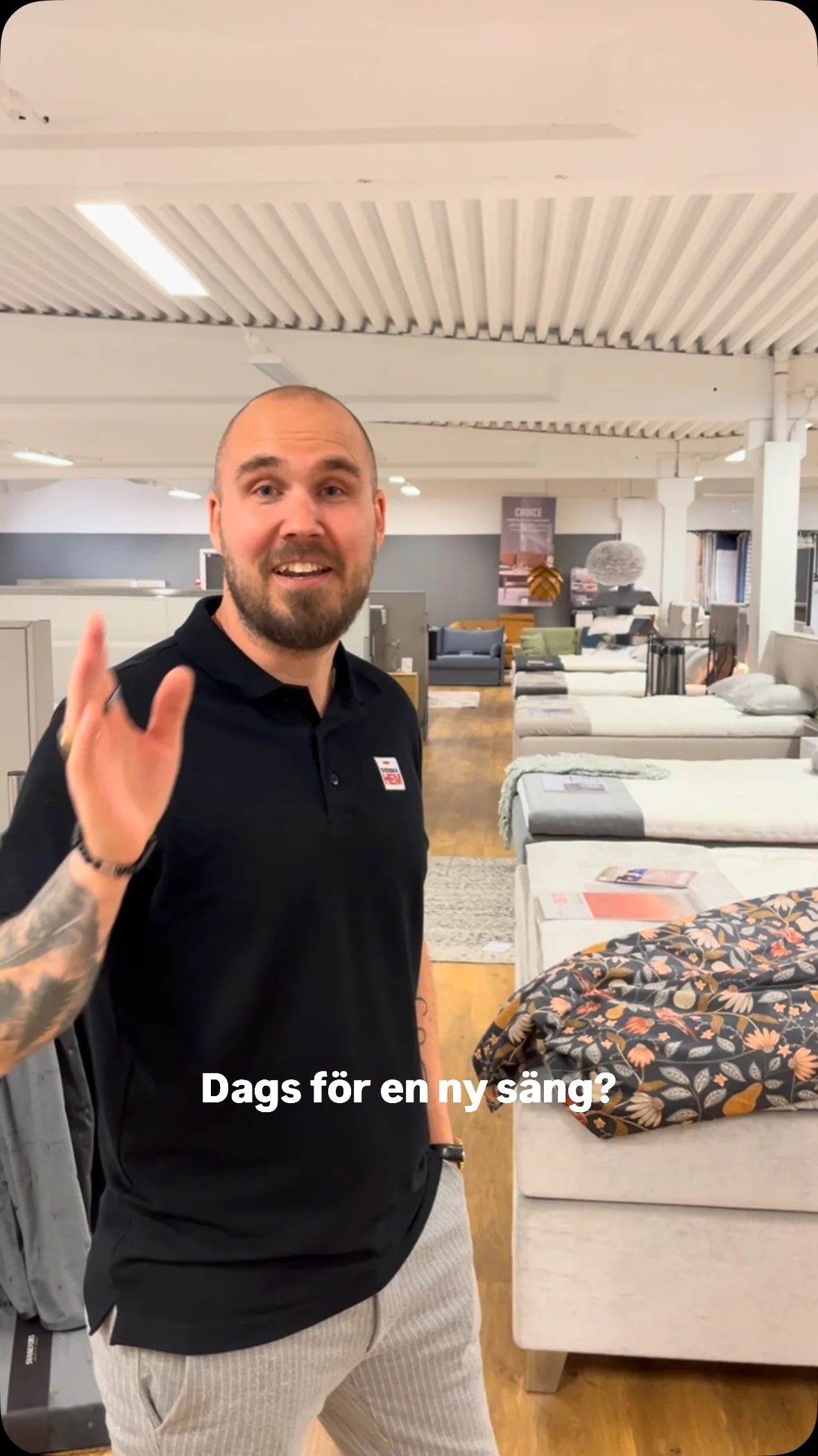 SÄNGDAGAR HOS STEGBO – 23–31 OKTOBER! 🛏️

Bättre sömn börjar med rätt säng – och just nu är det ett riktigt bra läge att hitta din!

Under våra Sängdagar laddar vi upp med massor av sköna erbjudanden på kvalitetssängar från välkända varumärken. Och självklart hittar du även fina erbjudanden på kuddar, täcken och sängkläder!

Hos oss får du inte bara riktigt bra erbjudanden. Du får också kunskapen och hjälpen att välja rätt!

Under Sängdagarna erbjuder vi:

✓ Massor av sköna erbjudanden på kvalitetssängar.
✓ Fina erbjudanden på kuddar, täcken och sängkläder.
✓ Fri frakt på köpet vid sängköp!
✓ Personlig rådgivning av våra sängexperter.

Vi vet att rätt säng är individuell. Därför hjälper vi dig att prova, jämföra och hitta den komfort som passar just din kropp och hur du sover.

Dags för en ny säng eller bara sugen på att göra sovrummet ännu skönare? Då är det NU du ska besöka oss!

Ta med den du delar sängen med, provligg i lugn och ro och passa på att uppgradera både sängen och sovkomforten.

Sängdagarna pågår bara till 31 oktober – kom in och hitta dina favoriter medan erbjudandena gäller!

📍 Stegbo Möbler, Tegelbruksvägen 12, Arnäsvall
🌐 Upptäck vårt sortiment på stegbo.se

Välkommen till Stegbo – vi kan sängar!