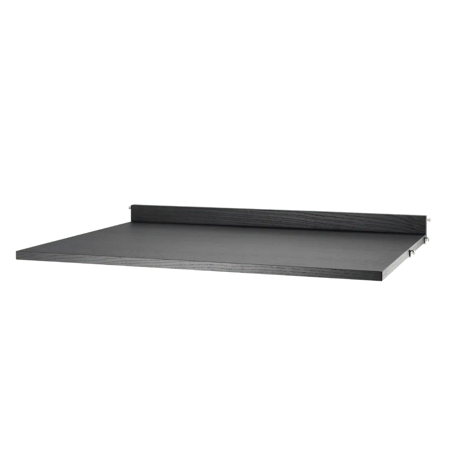 Arbetsskiva - Svartbetsad ask