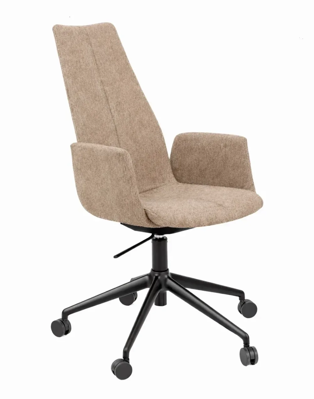 Aroma hög karmstol med kontorsunderrede från Brunstad.