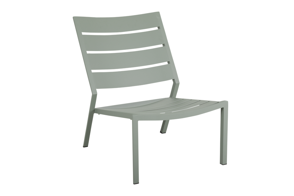 Delia loungefåtölj dusty green brafab
