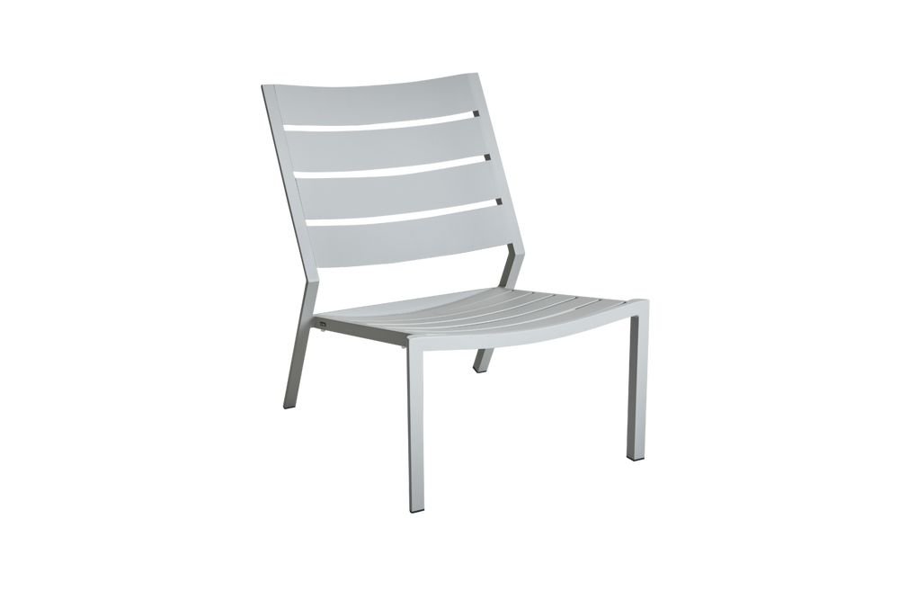 Delia loungefåtölj light grey brafab