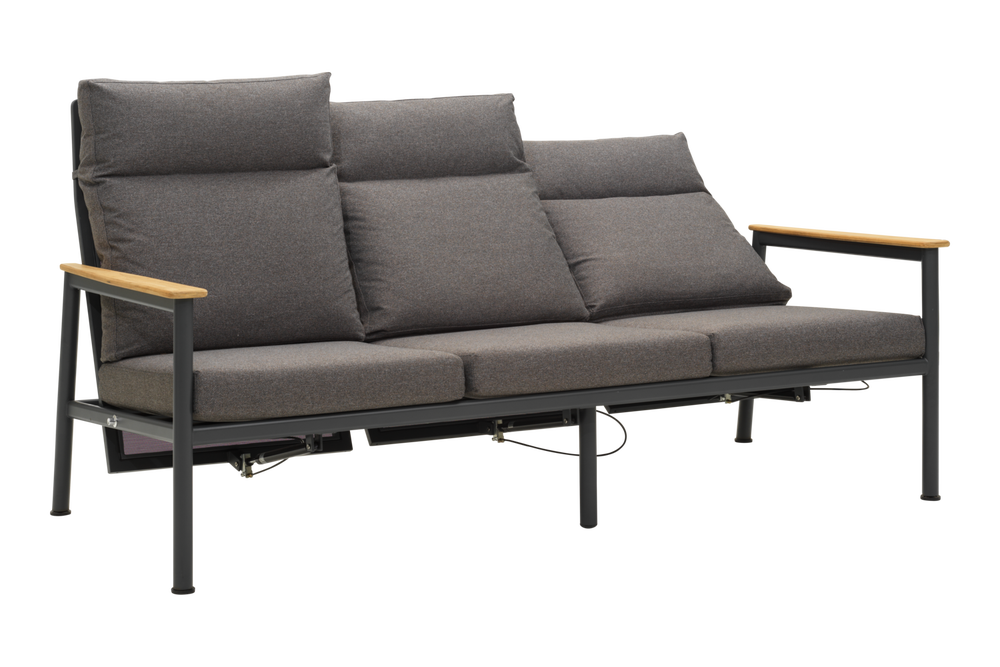 Gordon 3-sitssoffa - Antracit Soft Dawn brafab