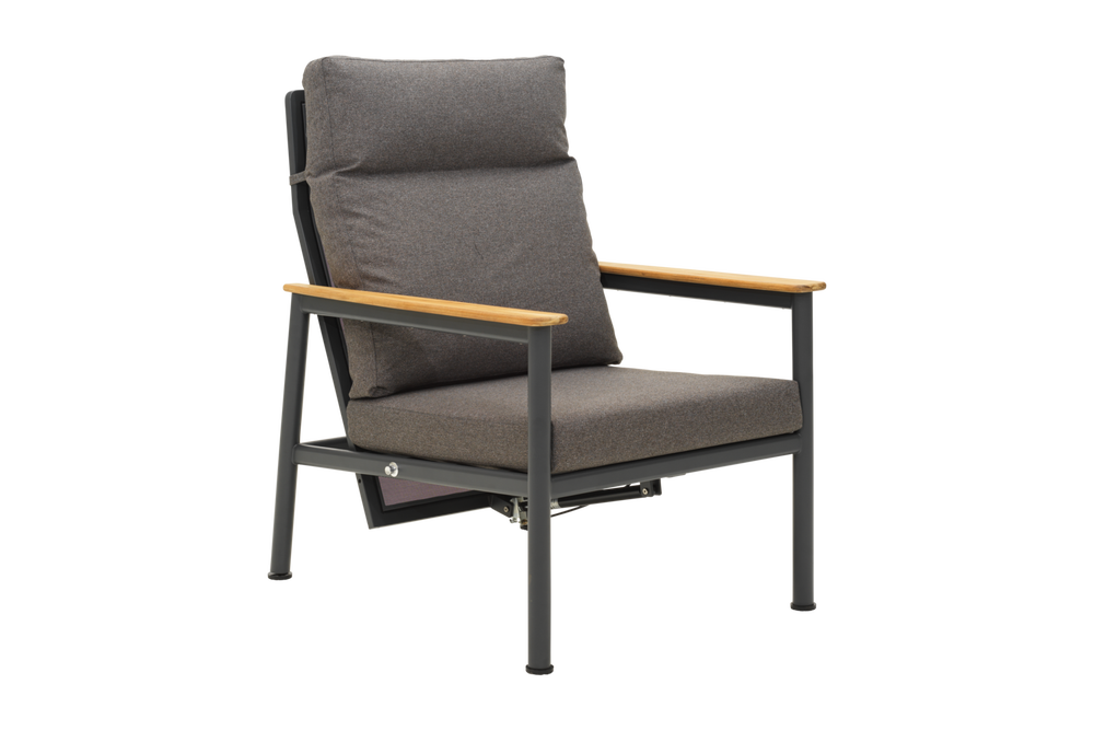 Gordon fåtölj Antracit Soft Dawn brafab