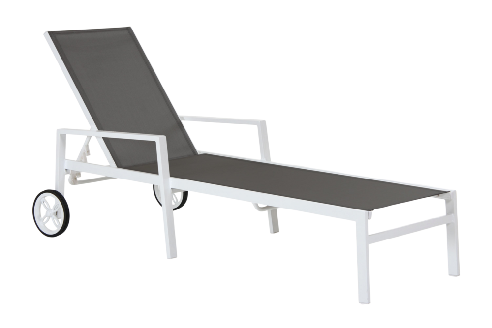 Leone vilsäng vit-grå