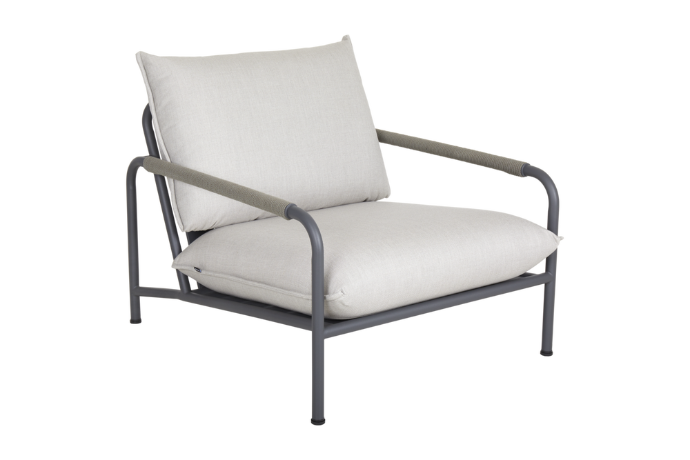 Lerberget fåtölj Antracit Ash brafab