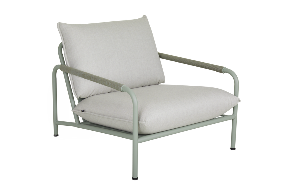 Lerberget fåtölj Dusty Green ash brafab