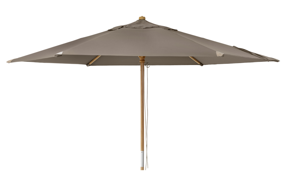 Reggio parasoll natur-taupe