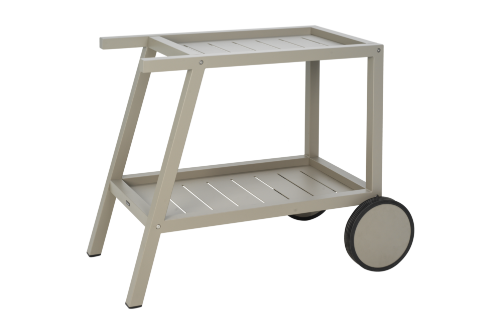 Brafab Samvaro serveringsvagn – Smidig vagn i aluminium för servering och avställning. Modern design. Köp på stegbo.se eller i Örnsköldsvik.