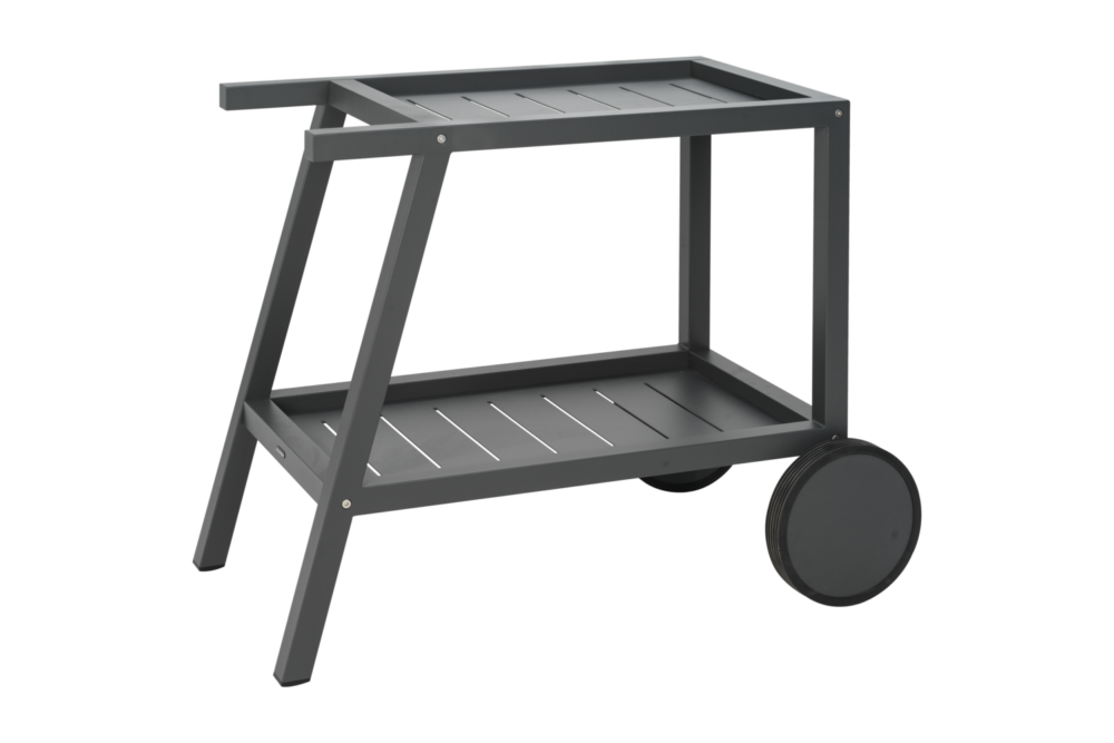 Brafab Samvaro serveringsvagn – Smidig vagn i aluminium för servering och avställning. Modern design. Köp på stegbo.se eller i Örnsköldsvik.