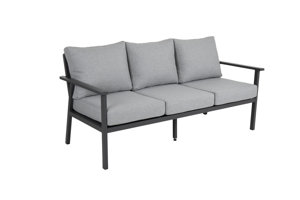 Samvaro High 3-sitssoffa Antracit Pearl grey brafab