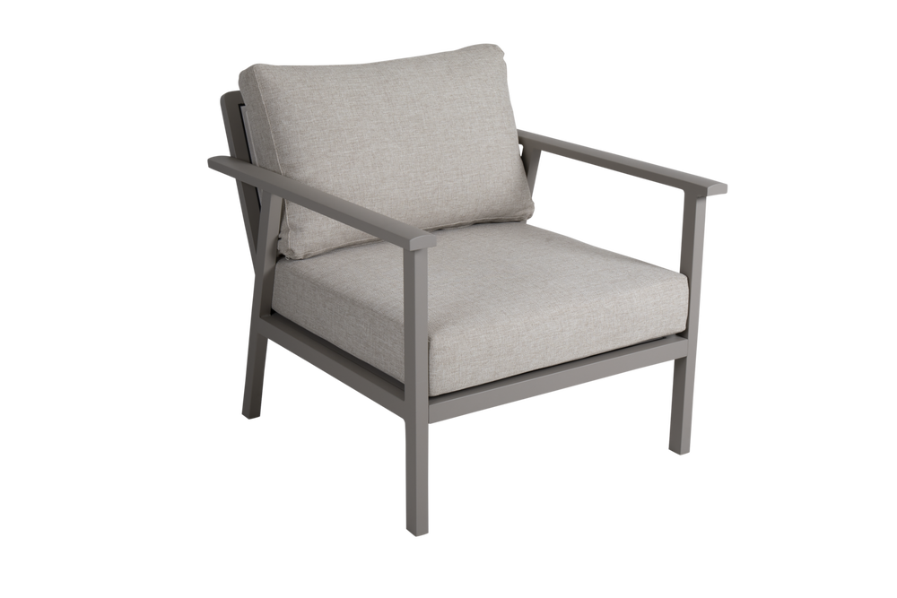 Samvaro Low fåtölj Khaki Sand brafab