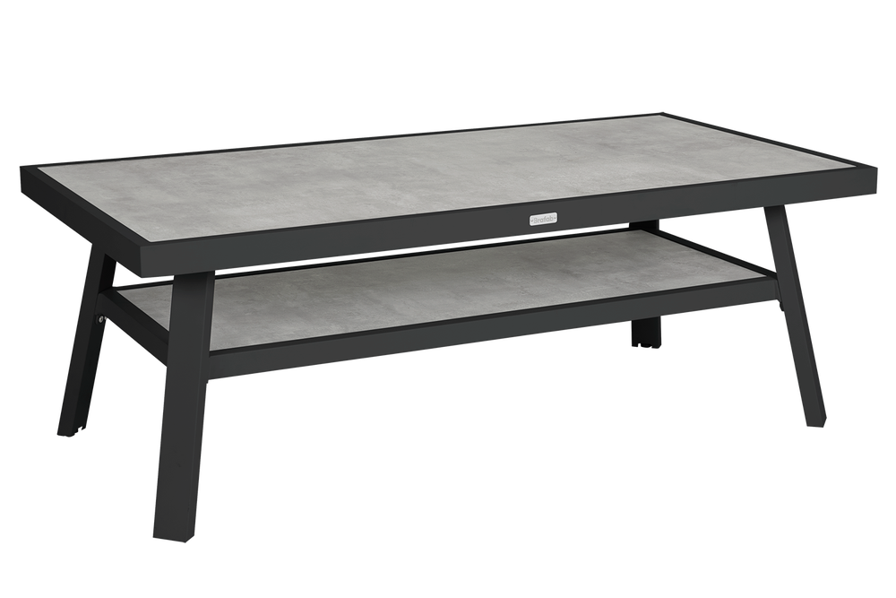 Samvaro Low soffbord Antracit-Grå brafab