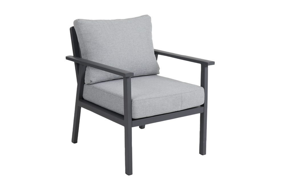 Samvaro high fåtölj antracit