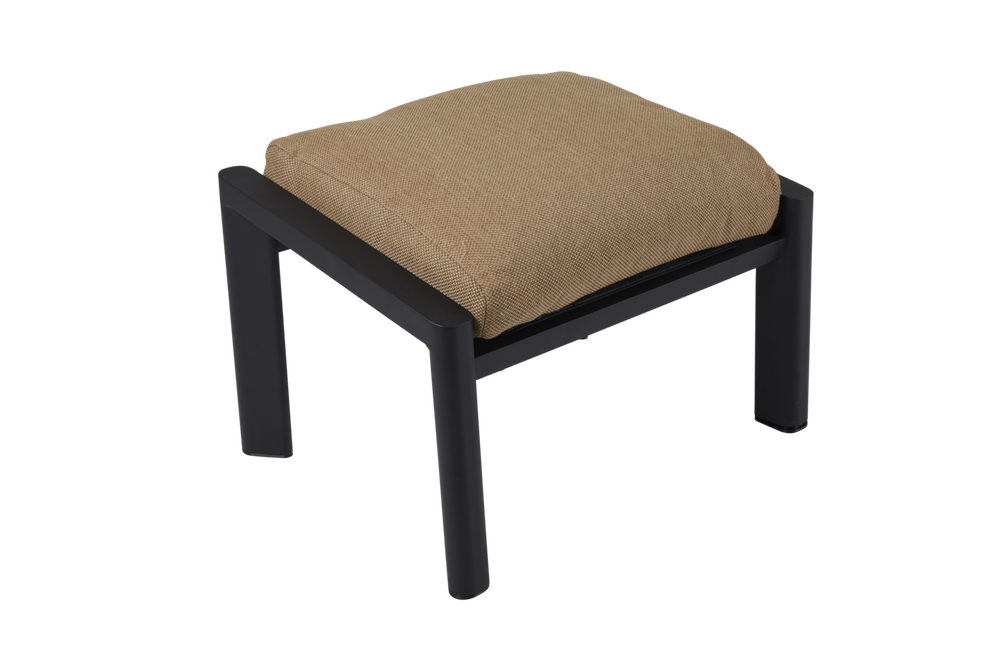Slide fotpall Svart Cinnamon Gold