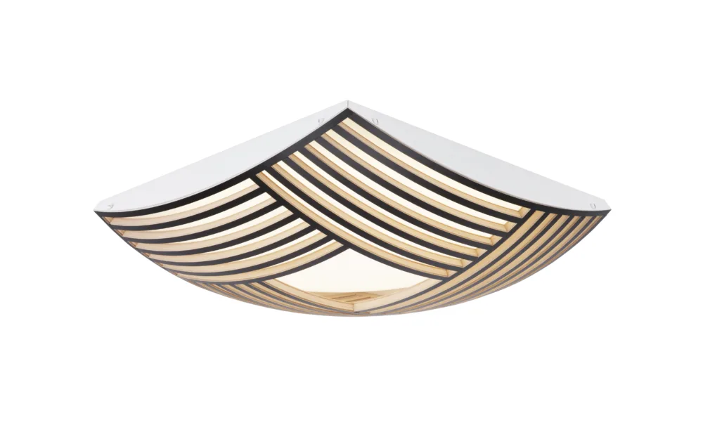 Kuulto Small 9101 taklampa med integrerad LED-belysning