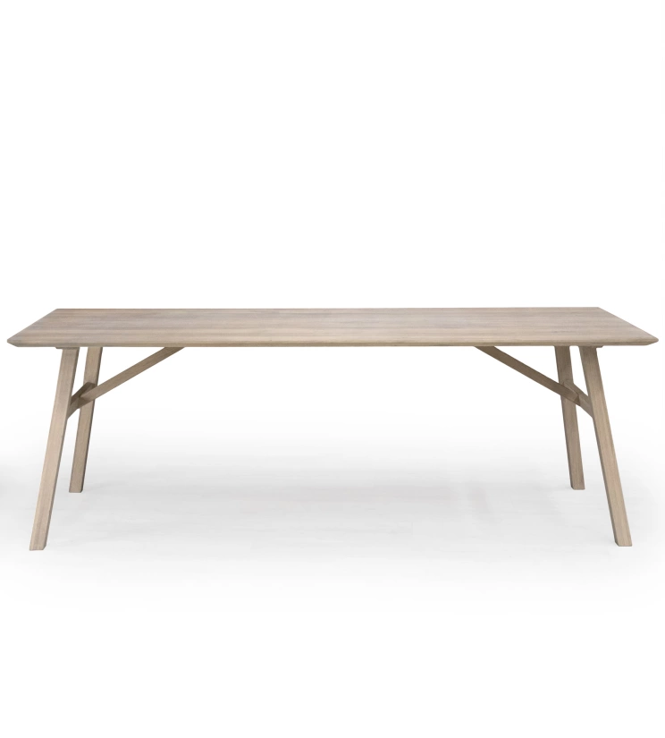 Noord matbord 220 cm massiv ek